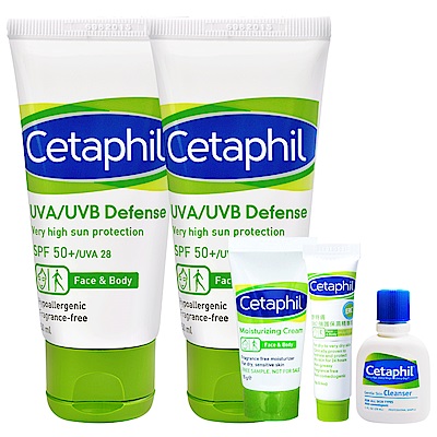 Cetaphil舒特膚  極緻全護低敏防曬霜50ml(2入特惠)