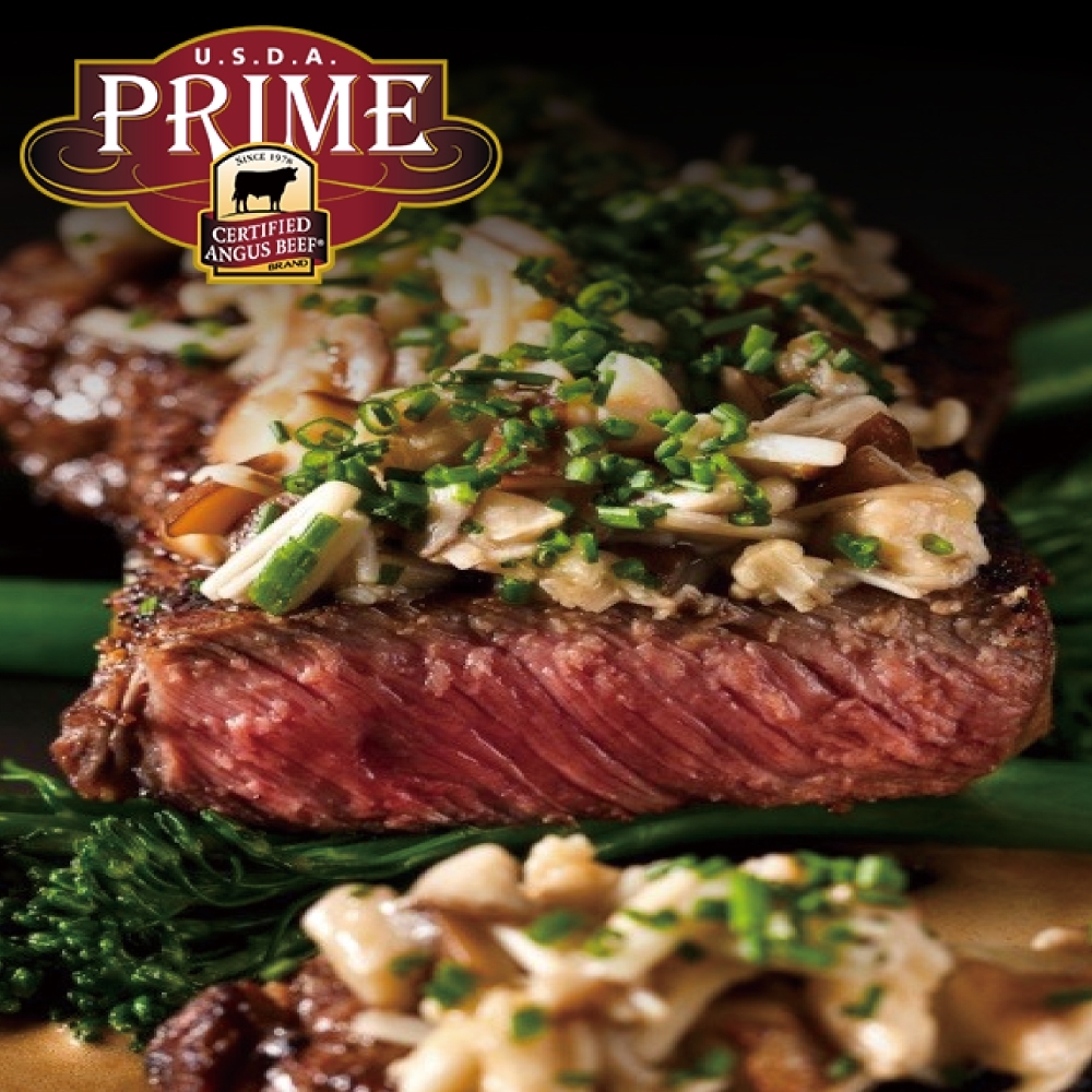 (滿額) 豪鮮牛肉 安格斯PRIME頂級霜降翼板牛排1片(150公克±10％/片)