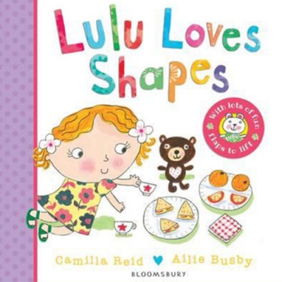 Lulu Loves Shapes 可愛Lulu愛形狀翻翻硬頁書