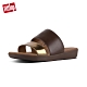FitFlop DELTA SLIDE SANDALS 咖啡/鏡銅 product thumbnail 1