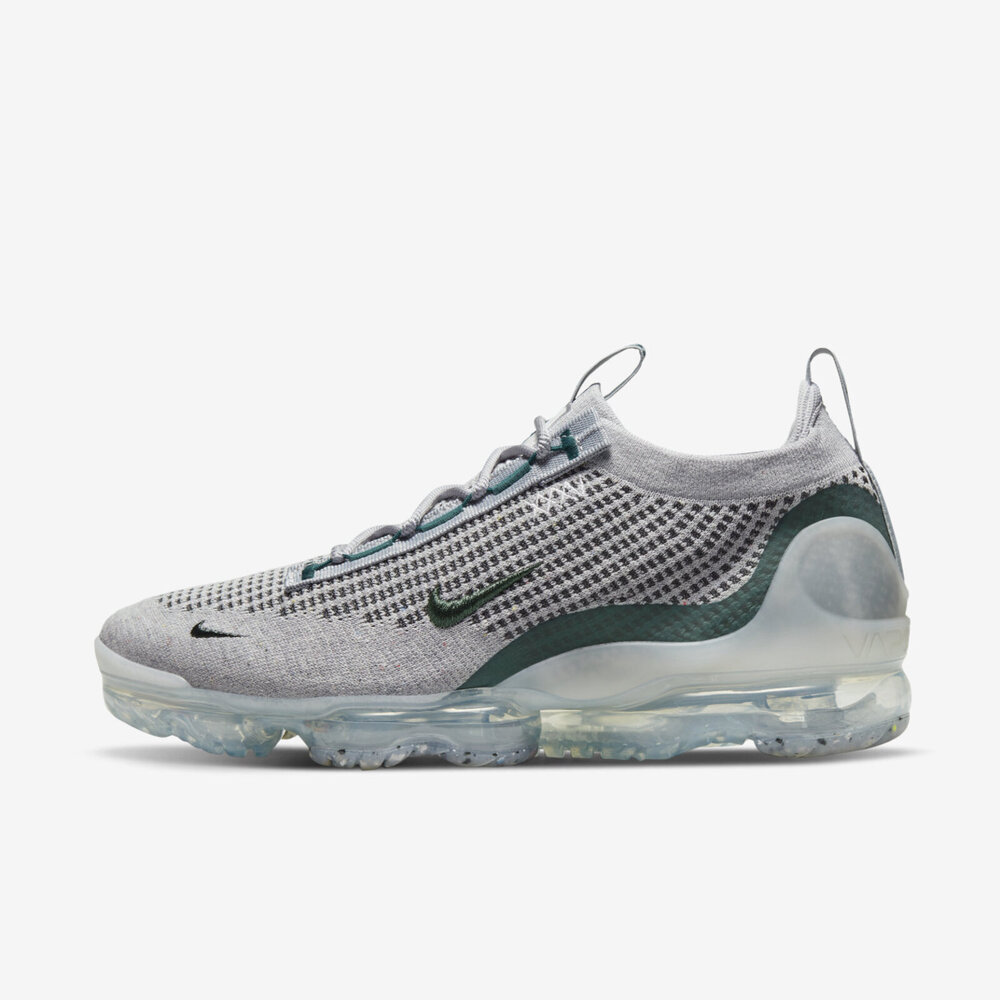 Nike Air VaporMax 2021 FK SE [DN3074-001] 男慢跑鞋運動支撐氣墊灰綠