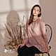 IRIS 藕節袖格紋蕾絲罩衫-16129 product thumbnail 3