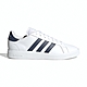 Adidas GRAND COURT BASE 2.0 男鞋 白黑 經典 皮革 運動 休閒鞋 ID4457 product thumbnail 1