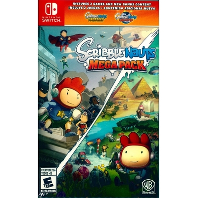 塗鴉冒險家 超級包 Scribblenauts Mega PACK - NS Switch 英文美版