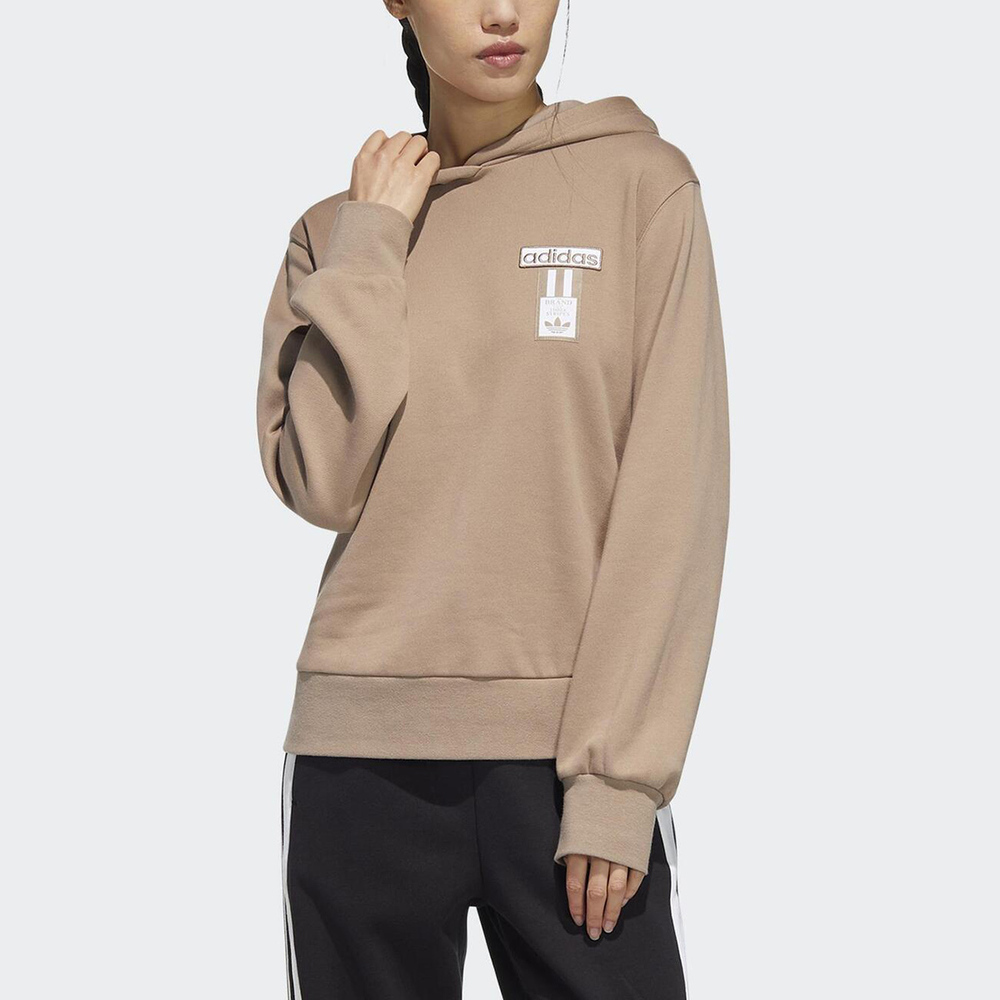 Adidas Adibreak Hoodie HH9450 女 連帽上衣 帽T 國際版 休閒 棉質 舒適 穿搭 奶茶