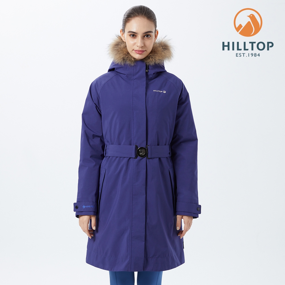 Hilltop 山頂鳥Modern GORE-TEX 2L 女款防水透氣2合1羽絨大衣PF21XF88 