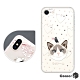 Corner4 iPhone SE 第三代 / SE 第二代 / 8 / 7 4.7吋奧地利彩鑽雙料手機殼-布偶貓 product thumbnail 1