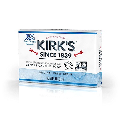 Kirks Natural 柯氏經典皂 原創保濕椰子 113g