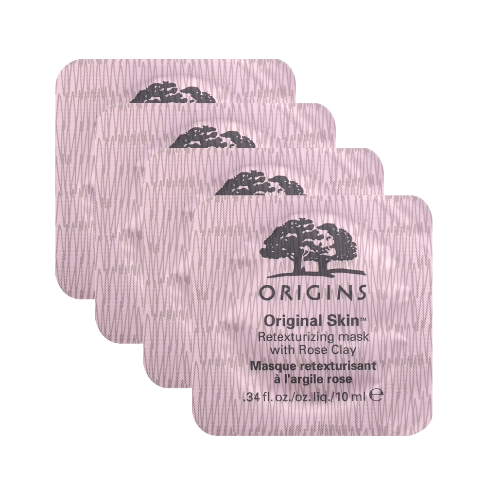 Origins 品木宣言 天生麗質粉美肌面膜 10ml 超值4入組 百貨公司貨