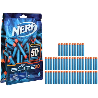 NERF 樂活打擊 - 菁英系列 彈鏢補充包 50發