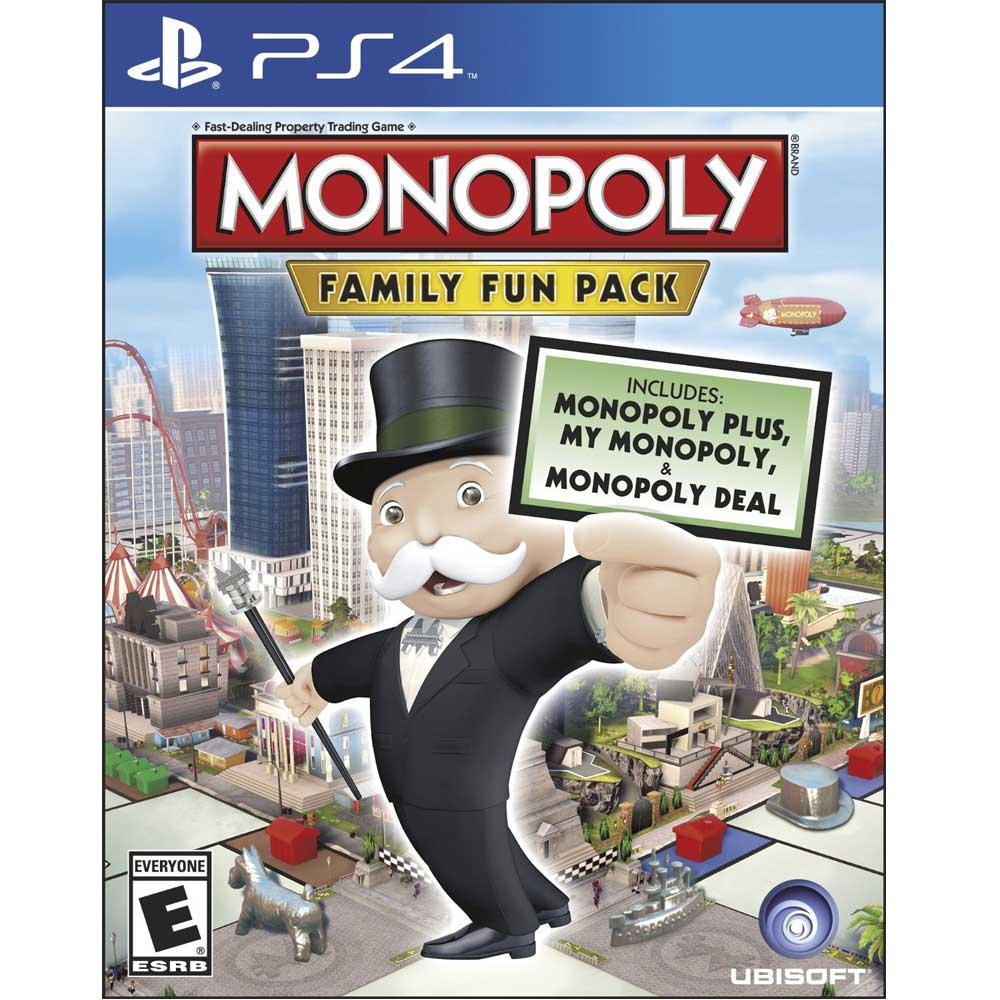 地產大亨：家庭歡樂包 Monopoly Family Fun Pack - PS4 英文美版 | PS4 角色扮演/策略模擬 | Yahoo奇摩購物中心