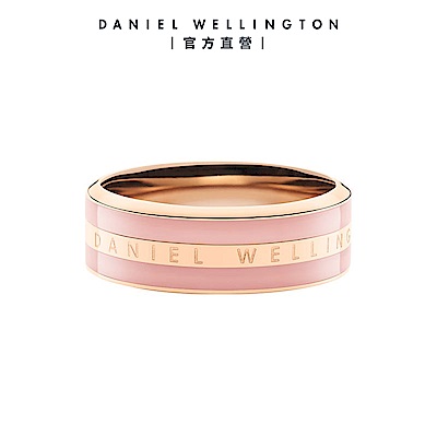 Daniel Wellington DW 戒指 Classic 經典雙色戒指-玫瑰金x粉紅