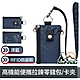 GoPeaks 高機能便攜RFID防盜刷拉鍊零錢包/證件卡夾 深藍 product thumbnail 1