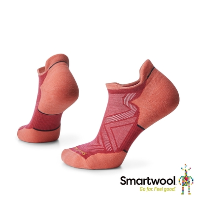 官方直營 Smartwool 女機能跑步局部輕量減震踝襪 石榴紅 美麗諾羊毛襪 跑襪 保暖襪 除臭襪