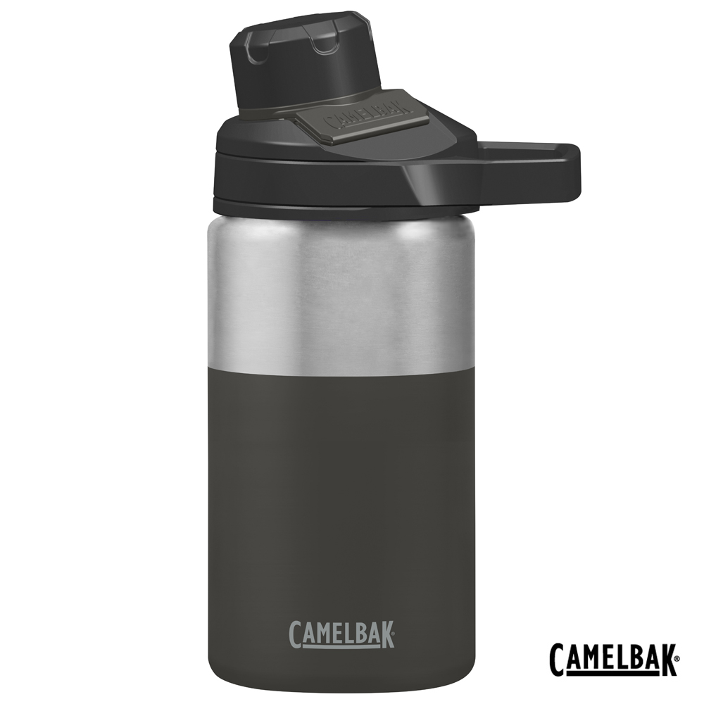 【美國 CamelBak】350ml Chute Mag戶外運動保冰/溫水瓶 濃黑