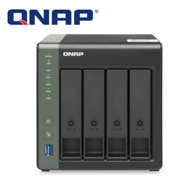 QNAP 威聯通 TS-431X3-4G 4Bay NAS 網路儲存伺服器