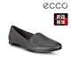 ECCO TOUCH BALLERINA 2.0 單色造型平底樂福鞋 女-深灰 product thumbnail 1