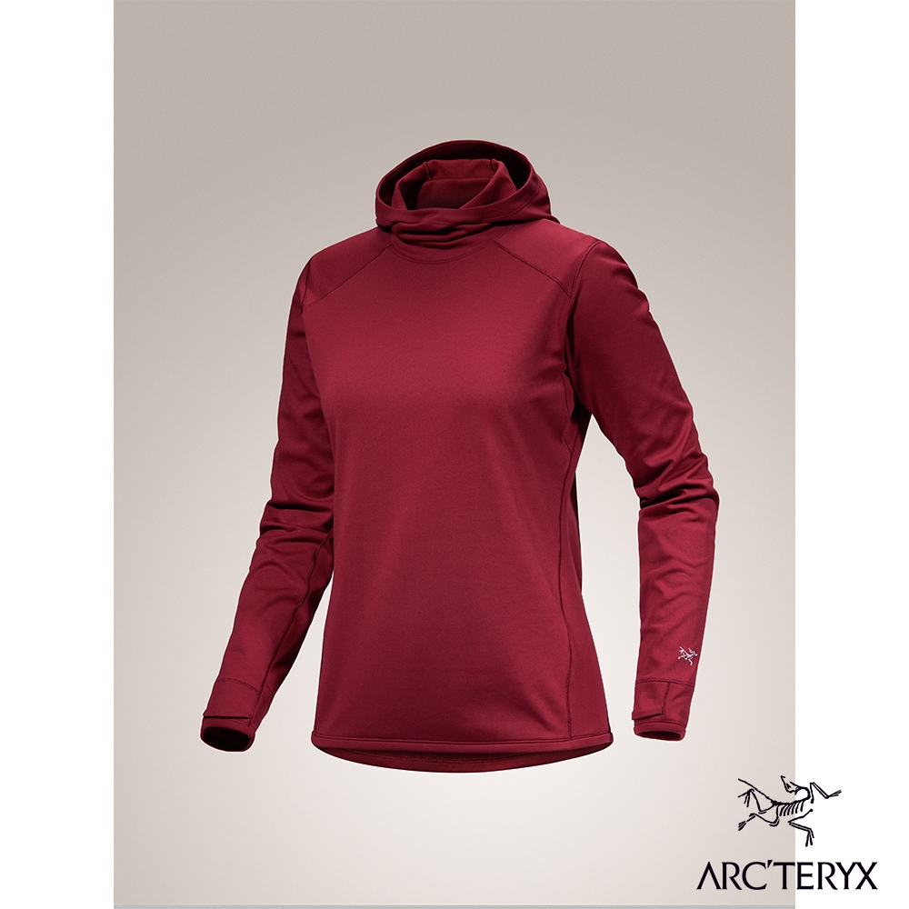 Arcteryx 始祖鳥 女 Motus 套頭衫 波爾多紅