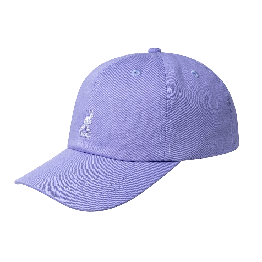 KANGOL-WASHED 棒球帽-丁香紫色