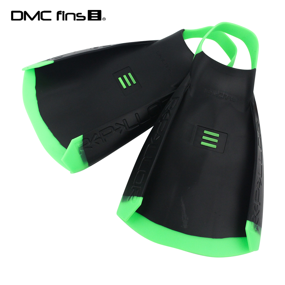 澳洲DMC 訓練用專業蛙鞋 黑綠 REPELLOR FINS