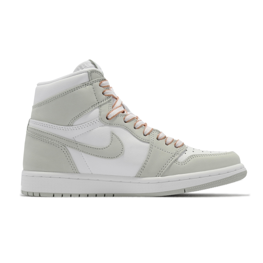 Nike 休閒鞋Air Jordan 1 High 男女鞋經典AJ1 復刻Seafoam 情侶淺綠白