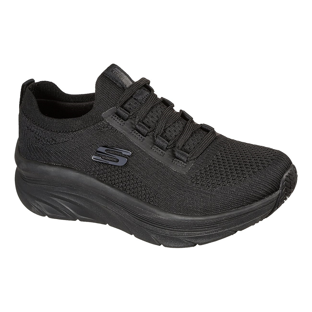 SKECHERS 女工作鞋系列 D'LUX WALKER SR-OZEMA - 108017WBLK