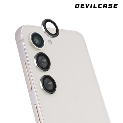 DEVILCASE 惡魔 Samsung Galaxy S23 /S23+ 5G 藍寶石鏡面鏡頭保護貼 - 鋁合金 黑銀(雙色)