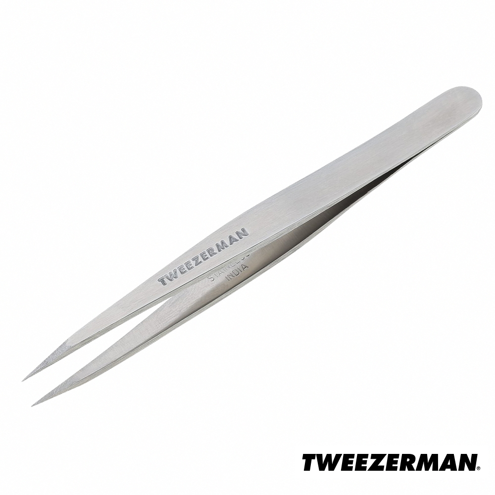 Tweezerman 專業尖頭鑷-經典不鏽鋼