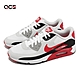 Nike 高爾夫球鞋 Air Max 90 G TB 男鞋 白 紅 防水 高球 氣墊 緩震 運動鞋 DX5999-162 product thumbnail 1