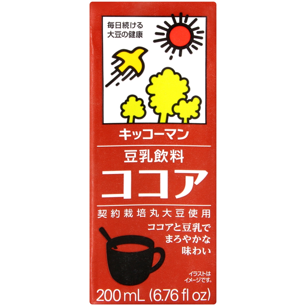龜甲萬 豆乳-可可亞風味(200ml)