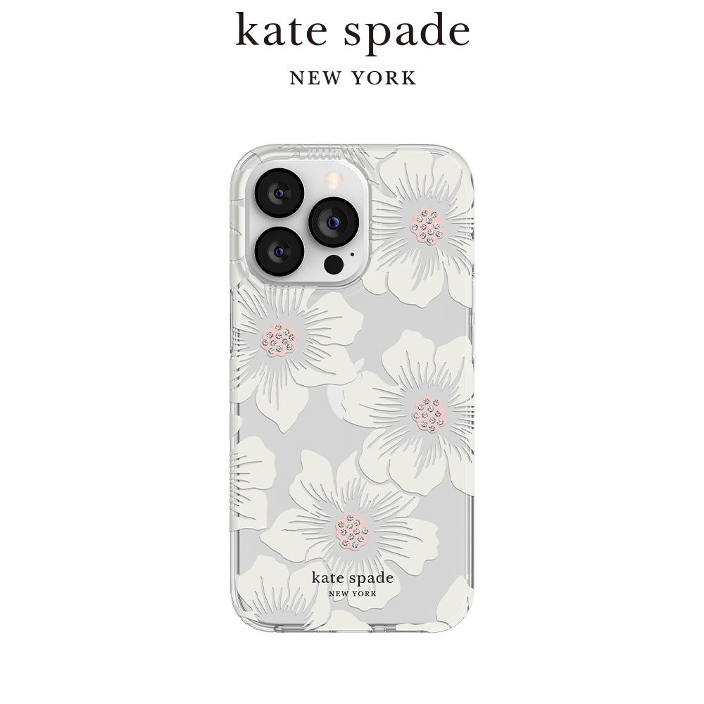 【kate spade】iPhone 14系列 精品手機殼 經典蜀葵