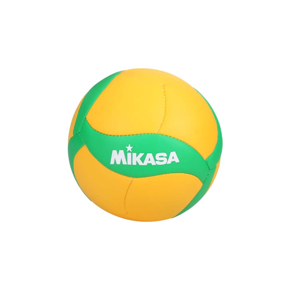 MIKASA 歐冠杯紀念排球#1.5-1.5號球 運動 MKV15W-CEV 黃綠白