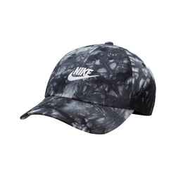 Nike 帽子 Club 男女款 黑 灰 渲染 棒球帽 刺繡LOGO 可調式 FB5505-010