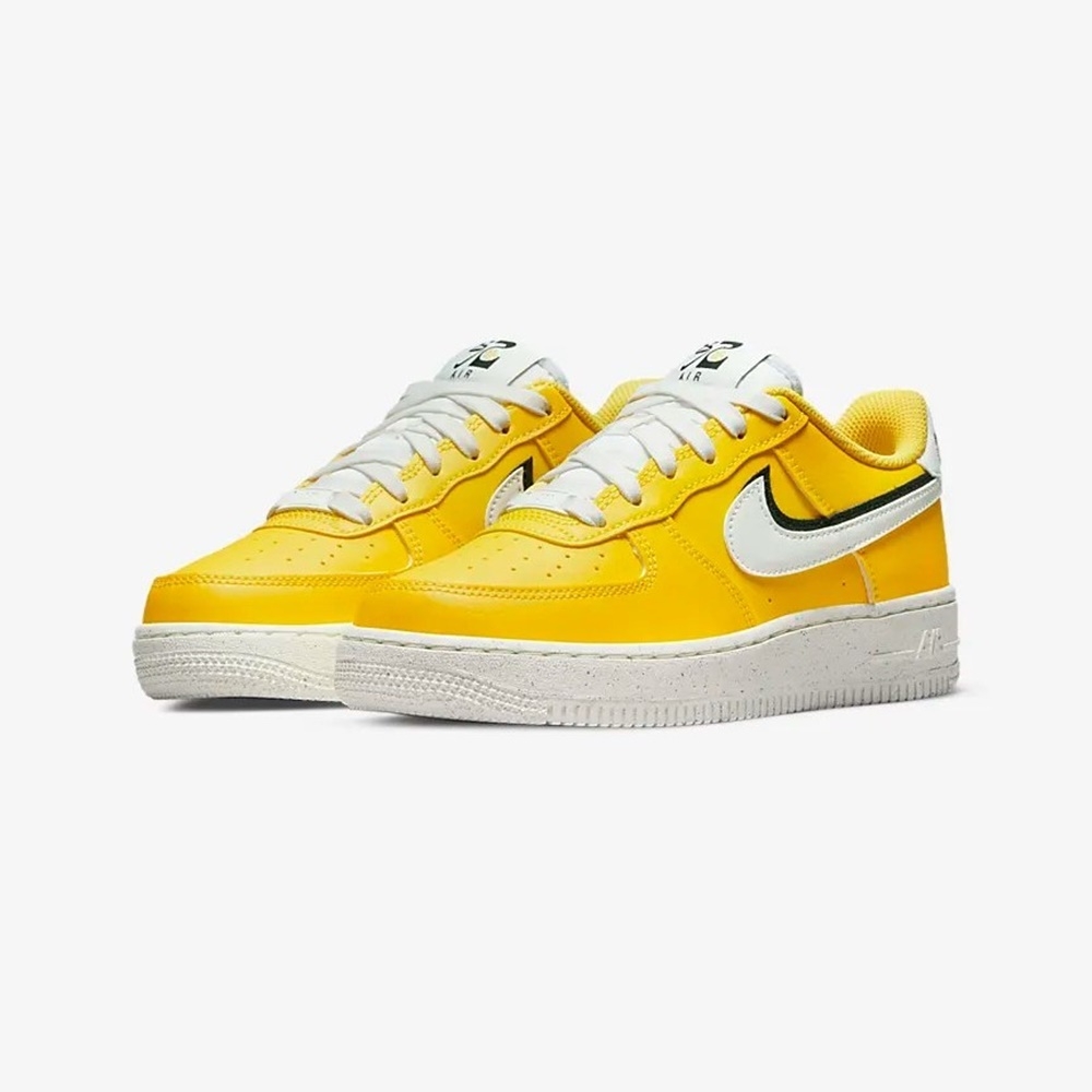 NIKE AIR FORCE 1 LV8 2 BG DQ5972-100, kolor beżowy, Dziecięce Sneakersy