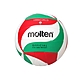 MOLTEN #5合成皮排球-訓練 5號球 V5M1500 白紅綠 product thumbnail 1