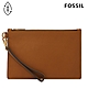 FOSSIL Gift 真皮手拿包-金棕色 SLG1557216 product thumbnail 1