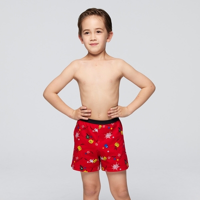 DADADO-HAPPY HALLOWEEN 110-130男童內褲(紅) 品牌推薦-舒適寬鬆-GCQ341RS
