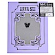 ANNA SUI 經典左腳踝品牌蝴蝶水鑽LOGO 絲襪(黑色系) product thumbnail 1