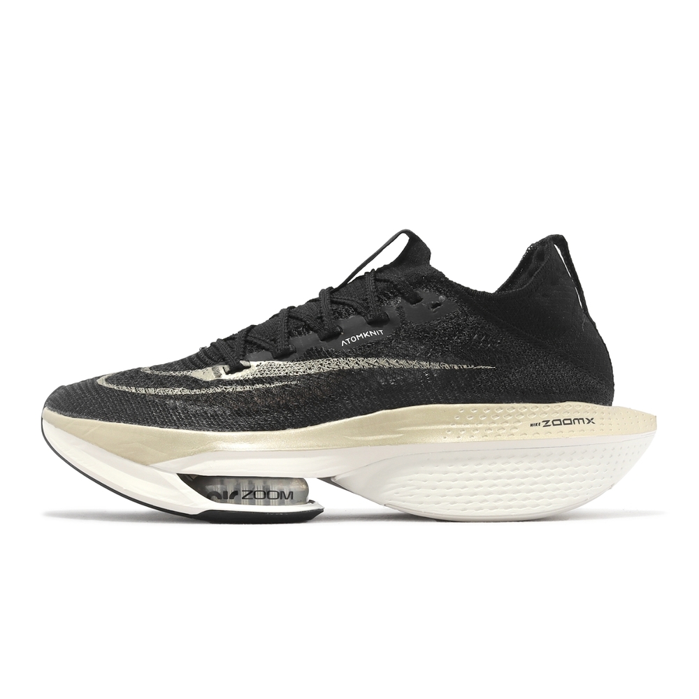 Nike 競速跑鞋Air Zoom Alphafly Next% 2 男鞋黑金針織厚底運動鞋