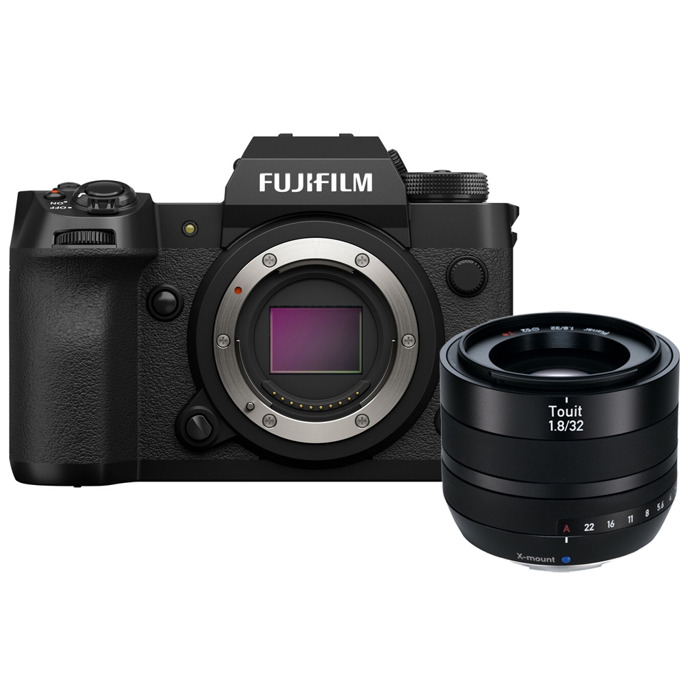(最高6%無上限)FUJIFILM X-H2 單機身 + Zeiss Touit 1.8/32 鏡頭 公司貨/富士 單眼 相機