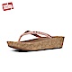 FitFlop LINNY TOE-THONG- ZIGZAG MIR-灰粉 product thumbnail 1