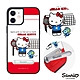 三麗鷗 Kitty iPhone 12 / 12 Pro 6.1吋減震立架手機殼-羽球凱蒂 product thumbnail 1
