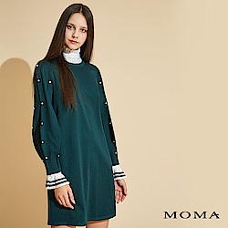 MOMA 氣球袖珠飾洋裝