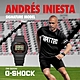 CASIO卡西歐  G-SHOCK 世界級職業足球員 Andrés Iniesta 限量簽名款 經典方型 DW-5600AI-1_42.8mm product thumbnail 1