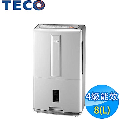 TECO東元 8L 4級清淨除濕機 MD1608RW 璀燦銀