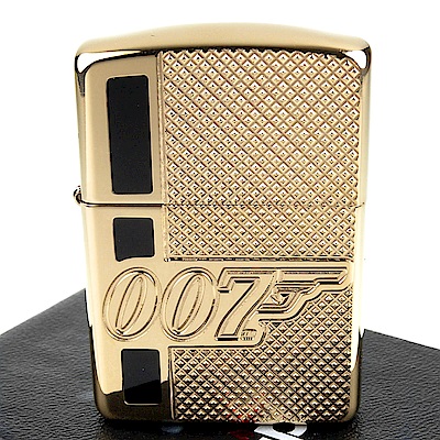 ZIPPO 美系~James Bond 007-詹姆士龐德圖案深刻