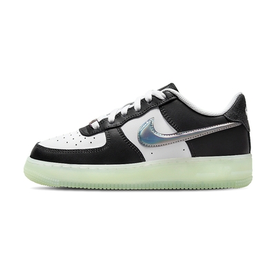 Nike Air Force 1 GS 大童 螢光熊貓 果凍底 AF1 低筒 運動 休閒鞋 FZ5529-103