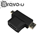 Bravo-u micro / mini HDMI 轉 HDMI 轉接頭 product thumbnail 1