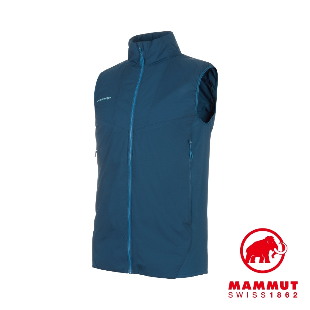 【Mammut 長毛象】Rime Light 化纖背心 水鴨藍 男款 #1013-00970