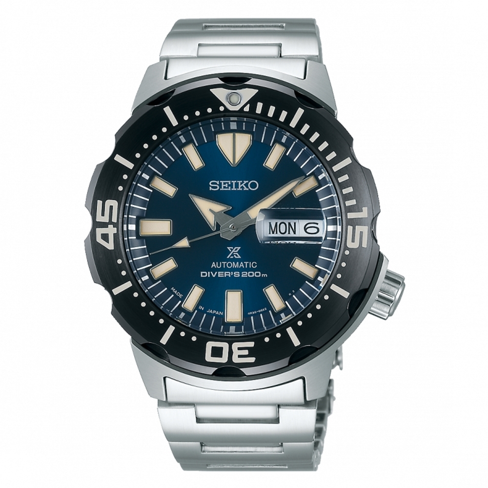 SEIKO PROSPEX潛水機械腕錶4R36-07B0B/SRPD25J1